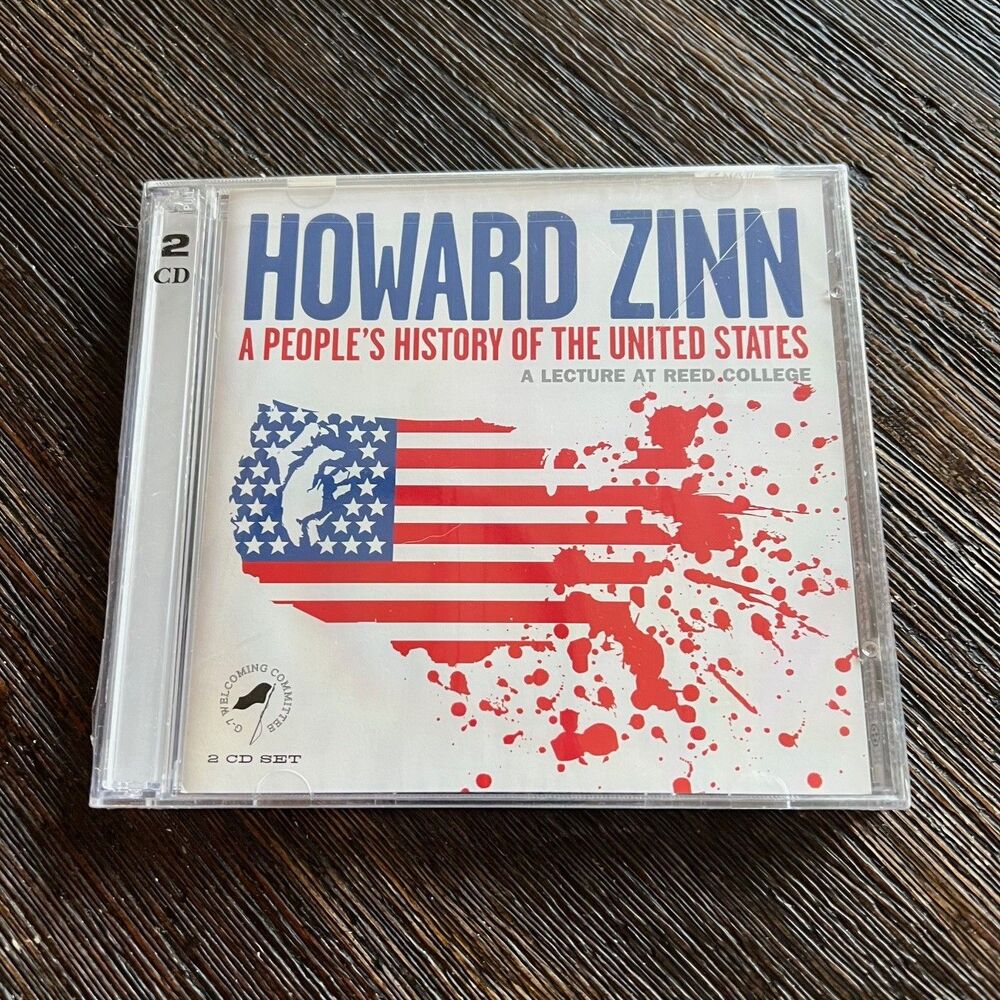 A People's History of United States Lecture at Reed College Howard Zinn 2 CD Set